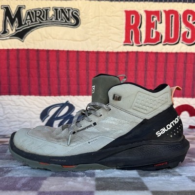 Size 12.5 - Salomon Outpulse Mid GTX Gray Lace Up Sneaker Shoes Boots Mens