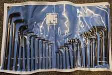 ALLEN KEY SET - HEX KEY SET - RS PRO 25 piece L Shape Imperial, Metric  537-827