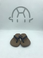 Flojos Women's Memory Foam Flip Flops Black Strap Pick Size