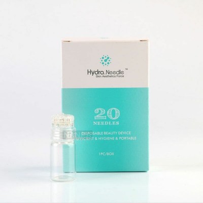 Hydra 20 Titanium Derma Stamp Auto Serum Infusion System Skin Care 0.25 - 1.5mm