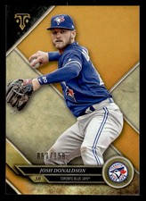 2017  Topps Triple Threads #29 Josh Donaldson Orange SP #d /150! BLUE JAYS