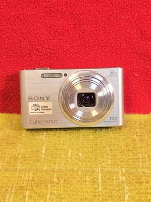 Sony Cyber-shot DSC-W730 Digitalkamera  16,1 MP 8x - SD 16GB - Silber #S
