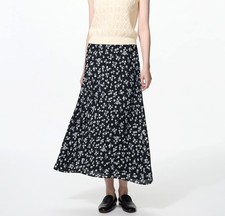 UNIQLO Rayon Print Long Skirt Japan NEW