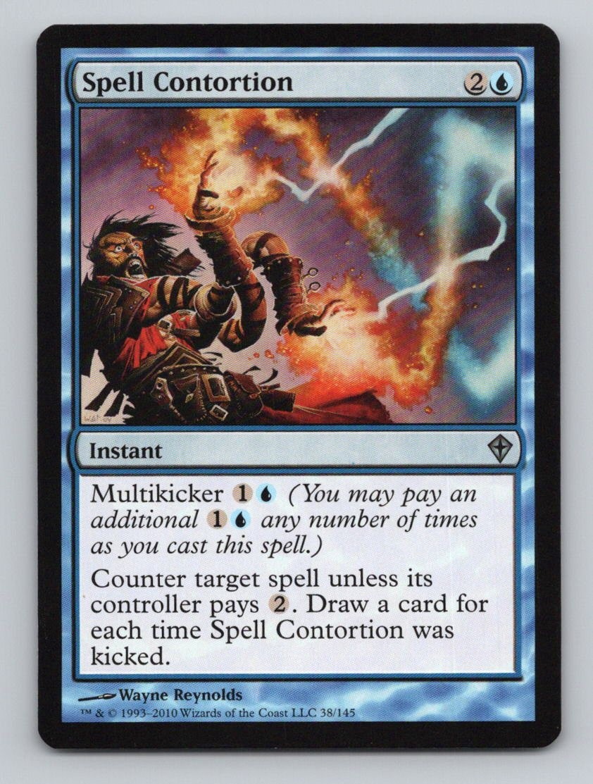Spell Contortion U Worldwake 38 NM