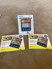 Radica Casino Slot Handheld Pocket Game model 1470 electronic Tested Lot Of 3