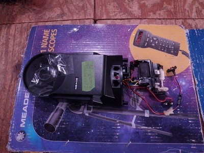 Meade ETX-80 Telescope Motor Gears Circuit Board Parts #5449