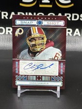 2024 Panini Photogenic - Snapshots Autographs Chris Samuels #SSA-CSA Blue /25