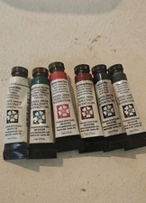 Daniel Smith watercolor lot 5ml, Lot 25, Mixed 6 Tubes