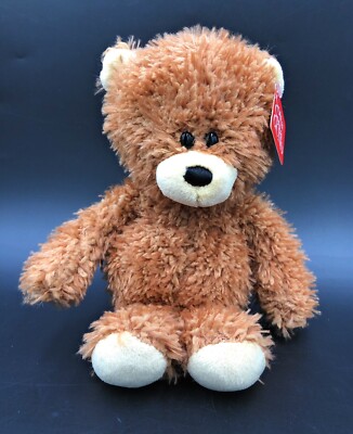 Gund Nugget 320705 brauner Teddybär 7 Zoll hoch Kuscheltier Tröster Spielzeug mit Etikett