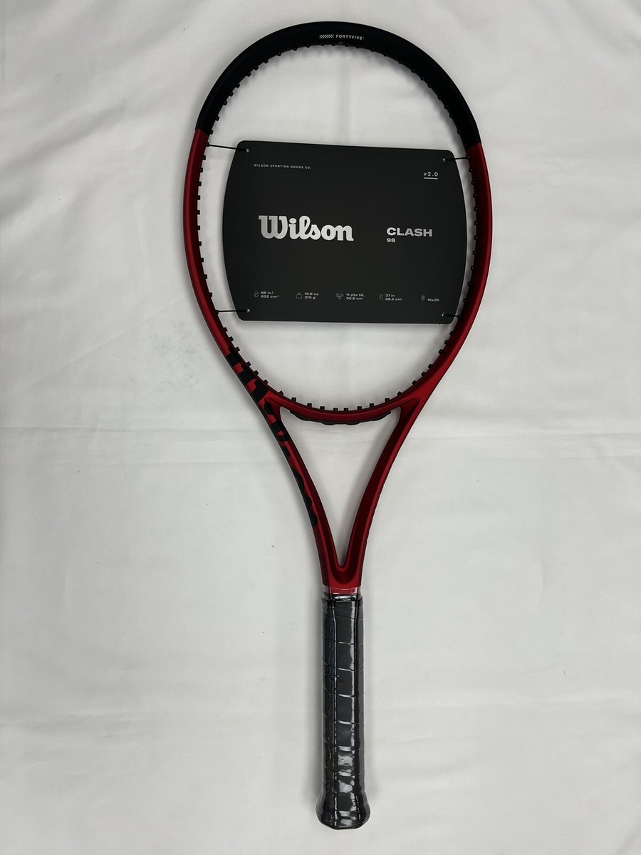 ラケット wilson - Wilson CLASH V2 98 3/8 Amazon.com : Wilson Clash 98 v2 Tennis Racquet (4 1/4