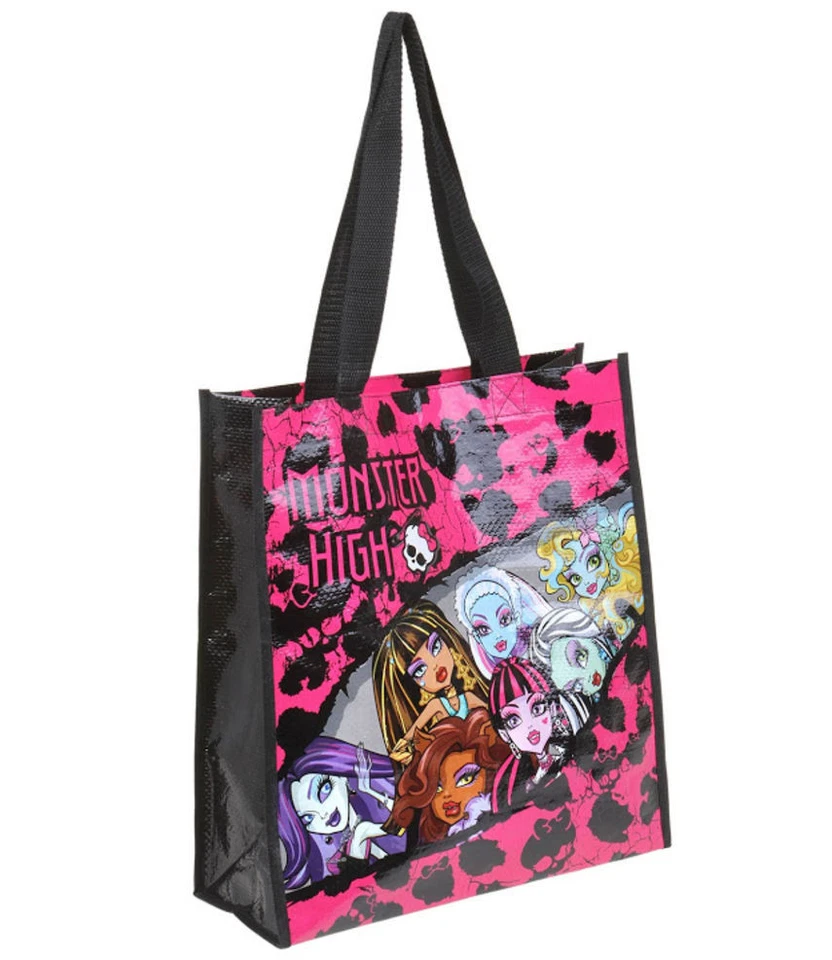 Monster High Umhänge Tasche Schultertasche pink Shopper Sporttasche Handtasche