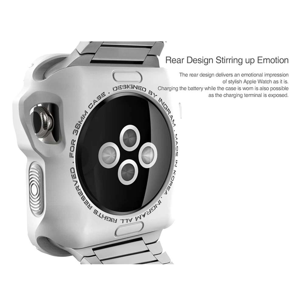 Funda protectora Ingram iShock 38 mm y 42 mm para Apple Watch  Foto 3 de 4