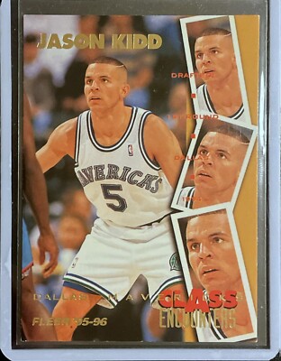 Jason Kidd - 1995-96 Fleer Basketball - Class Encounters #435
