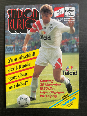 BL 93/94 Bayer 04 Leverkusen-VfB Leipzig, 20.11.1993-Pavel Hapal