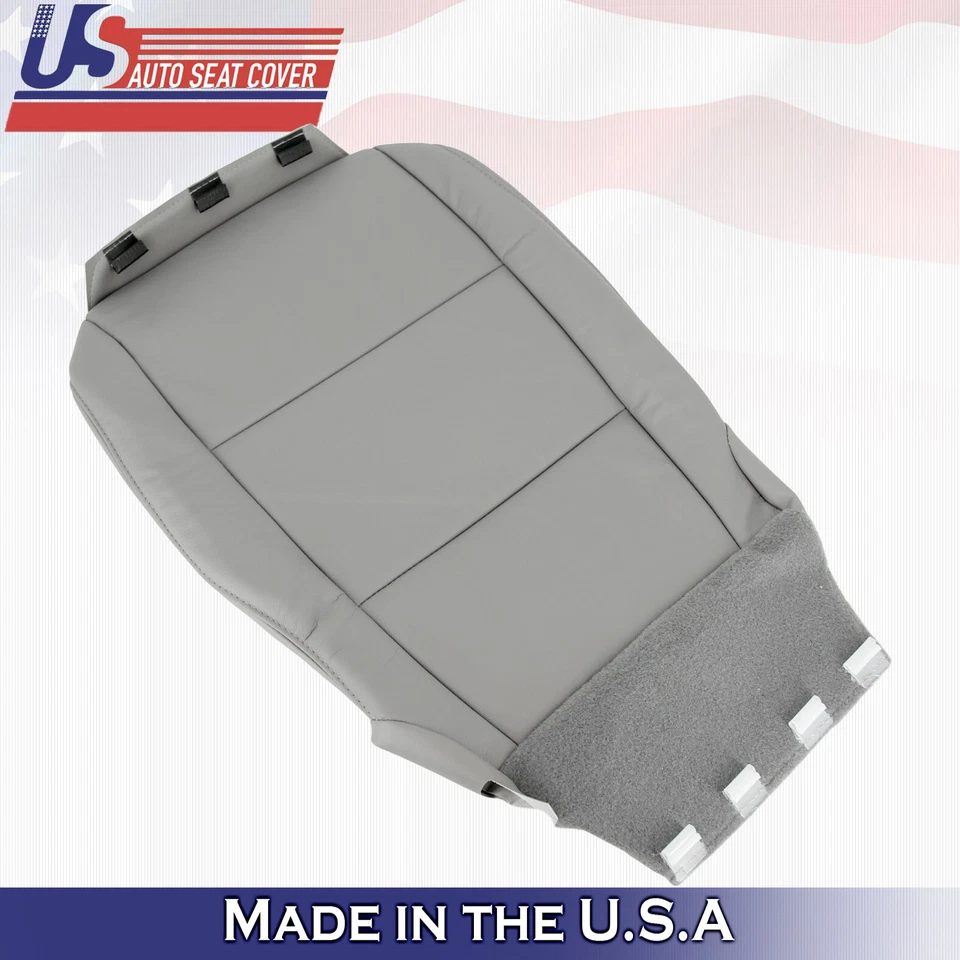 Cubierta de asiento de cuero sintético gris inferior para pasajero Honda Pilot 2014 2015 Foto 3 de 4