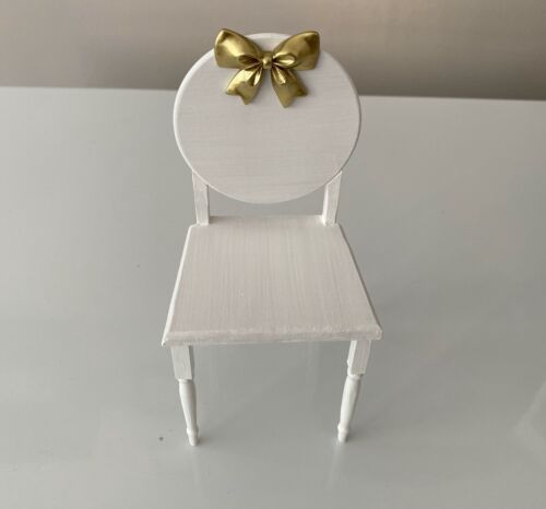 1:6 miniature dollhouse chair table mirror birdcage tray phonograph furniture - Picture 5 of 10