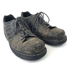 Y2K DOCS Dr. Martens "Jordan77" Brown Leather Oxfords Men's Size 12