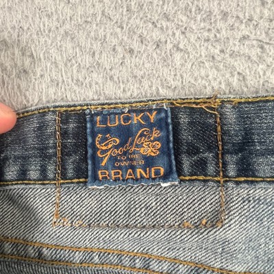 Jean Homme Lucky Brand Taille 38 - Coupe Slim Bootcut, Longueur 30 Pouces, Bleu, Très Bon état