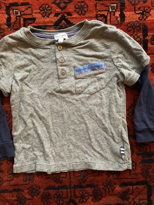 splendid layers long sleeve tee