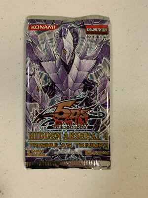 YuGiOh 5Ds Hidden Arsenal 4 Trishulas Triumph Booster Box - 24 Pack Card Collection
