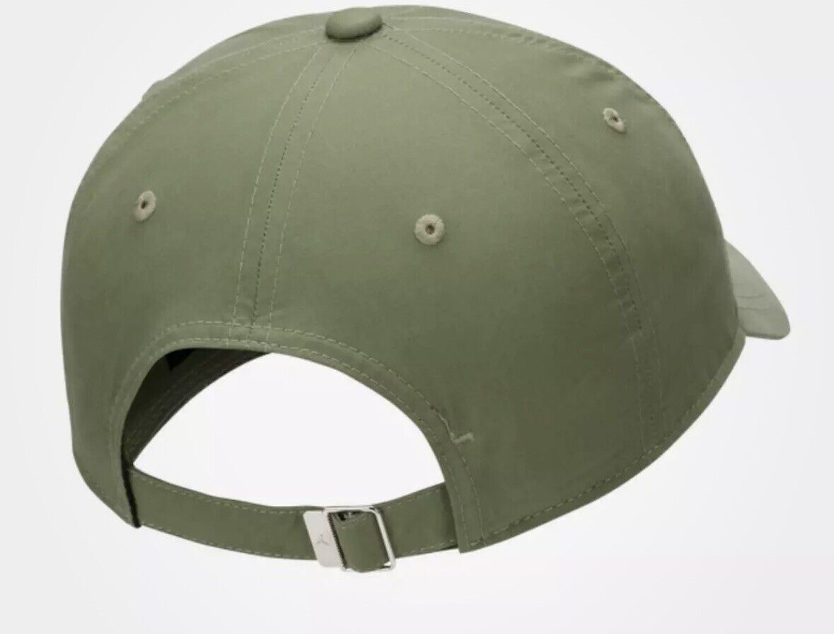 Nike Air Jordan Club Cap Hat Unstructured Light Olive Black Nike Air Jordan Club Cap Hat Unstructured Light Olive Black