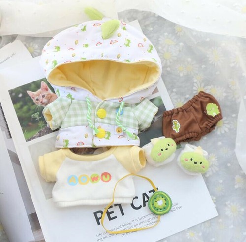 Animal Dinosaurio Peluche Suave 20cm Muñeca Ropa Ropa Trajes Vestirse Cosplay - Imagen 12 de 12
