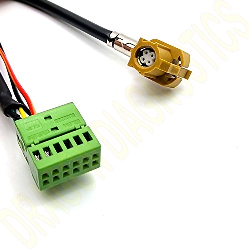 AUX in USB Cable 5G0035222E for VW Golf 7 MIB App Connect Carplay Android Auto - Picture 3 of 5