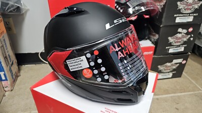 LS2 Helmet Modular Metro DOT Helmet Matte Black XXL