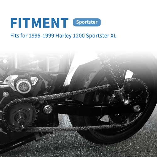 Conversión de piñón de transmisión de transmisión por cadena Sportster para XL883 1200 1995-1999 - Imagen 2 de 7