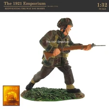 1:32 Metal Conte Collectibles WWII Longest Day British Army Paratrooper Soldier