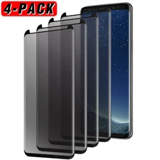 For Samsung Galaxy S8/S8+/S8 Plus Privacy Tempered Glass Screen Protector