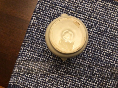 Hartstone Ramekin Farmer’s Market Vegetables Small creamer vase 5” tall EUC - Picture 5 of 5