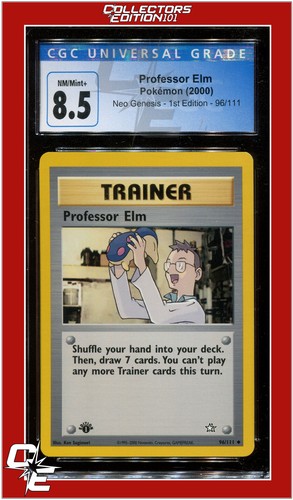 Professor Elm (1st Edition) graded CGC 8.5 for sale on eBay