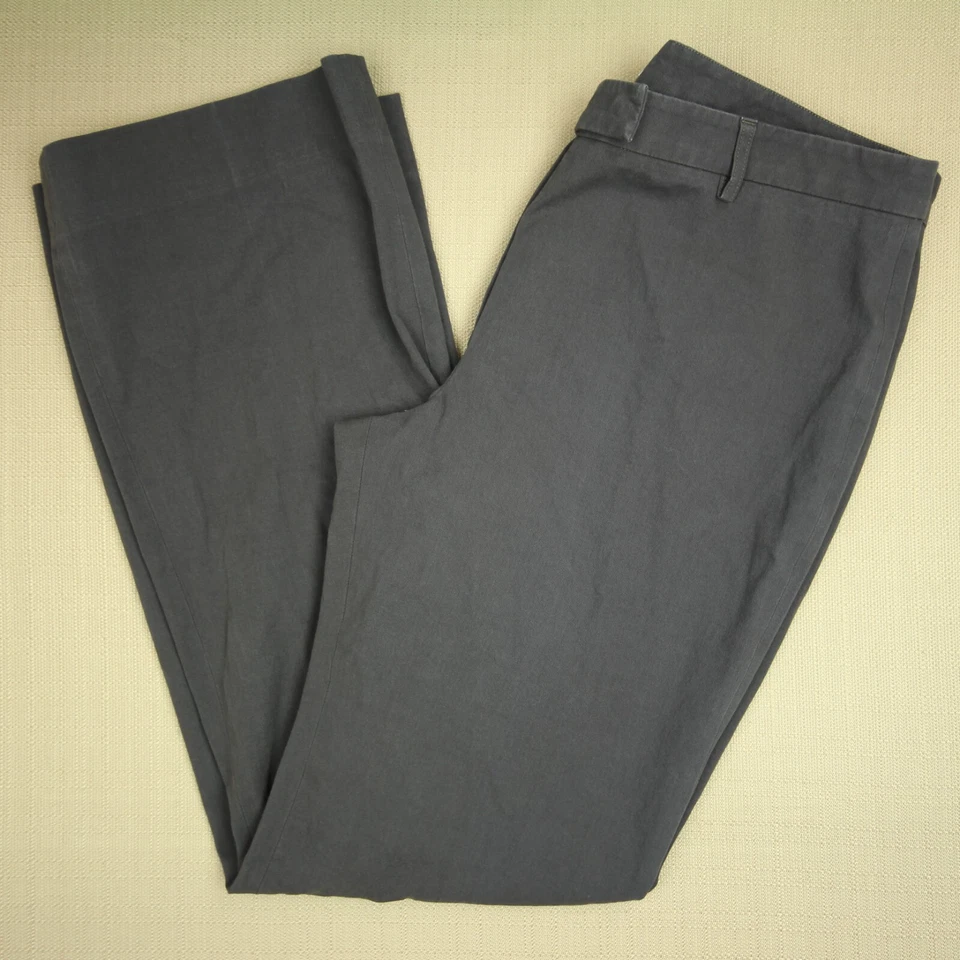 Pantalón Gunex Business para mujer talla 14 tiro medio gris poliéster Foto 2 de 4