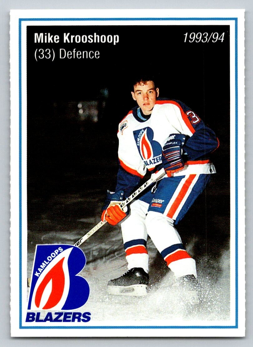 m*n様 【タイムセール！】  Kamloops Mike Krooshoop 1993-94 Kamloops Blazers | eBay