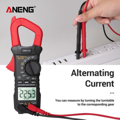 1PCS ANENG Clamp Meter Digital Multimeter AC/DC Voltage LCD Current Tester