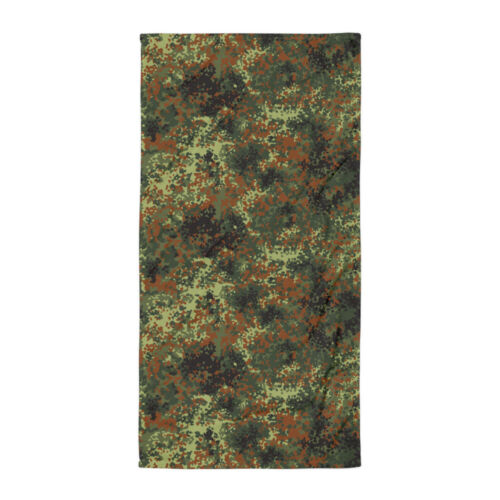German Flecktarn Type 2 Camouflage Towel - Picture 1 of 1