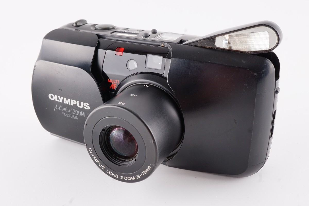 【美品】 オリンパス　OLYMPUS μ[mju:] PANORAMA 中古】OLYMPUS オリンパス μ[mju:] PANORAMA ミューパノラマ