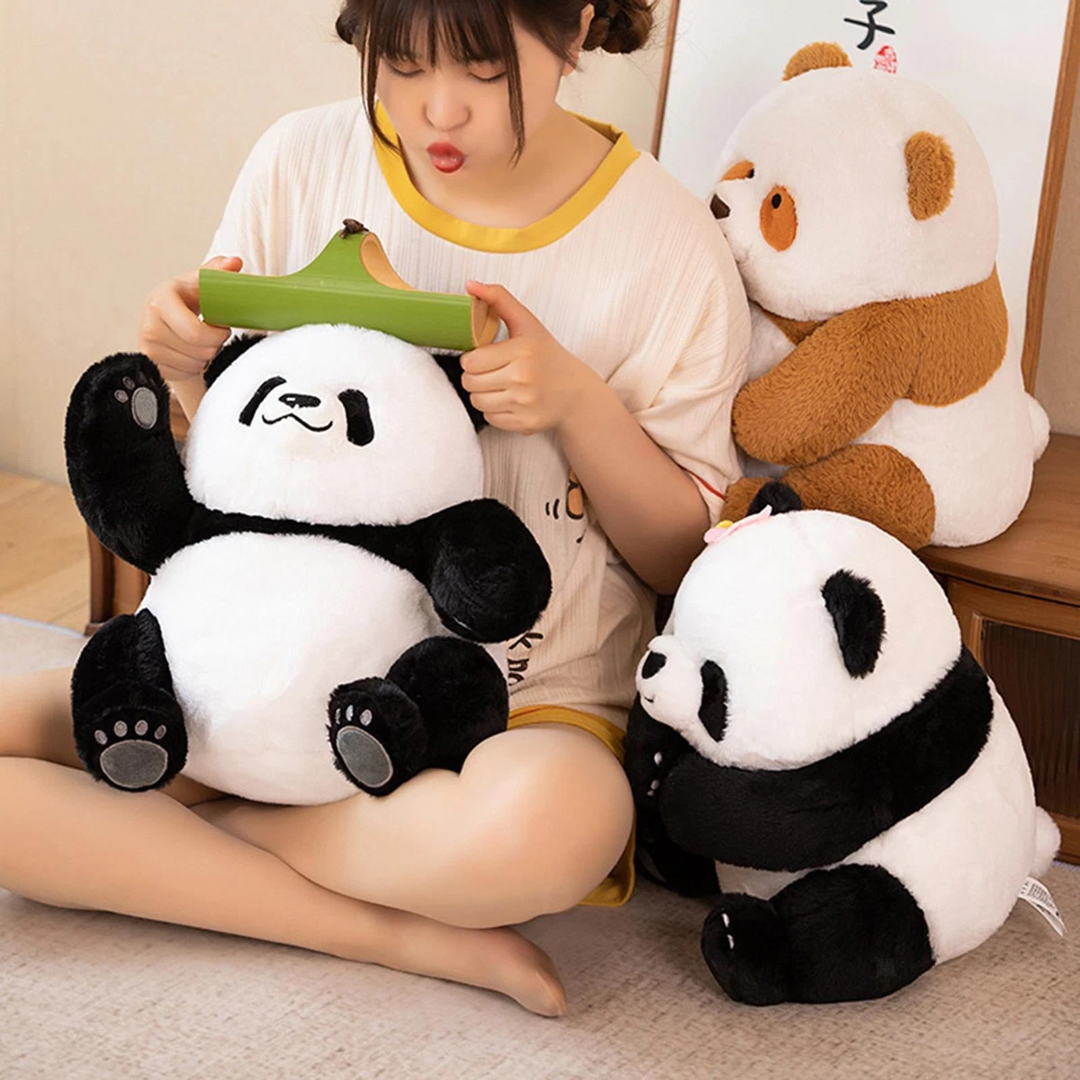 Panda pillow deals
