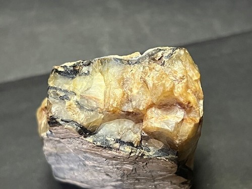 COOL CHUNK OF OPALIZED PETRIFIED WOOD, NEVADA: ALSO FLUORESCENT! - Picture 14 of 21