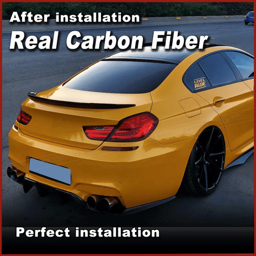 Alerón trasero de carbono para BMW Serie 6 F06 F13 640i 650i M6 2012-2019 - Imagen 3 de 11