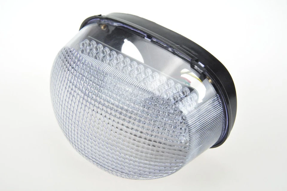 Luz trasera LED señal de giro apta para Triumph 955i TT600 Sprint velocidad triple/cuatro transparente Foto 2 de 4