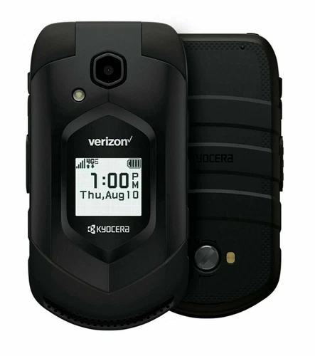 Kyocera E4610 DURAXV Verizon Unlocked 4G LTE 16gb Camera Rugged Flip Phone
