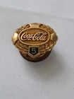Rare Vintage Coca Cola Employee 5 Year Service Gold 10k Award Pin!