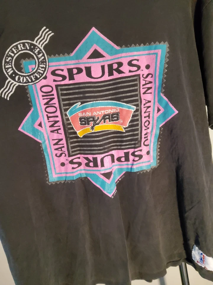 Vtg San Antonio Spurs western conference xl,t-shirt - Image 2 of 4