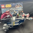 LEGO Star Wars Coruscant Police Gunship 75046 +Asoka, 2 Shock Troopers + manual