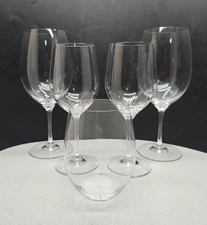 Mixed Lot Of 5 Riedel Crystal Wine Glasses 5" - 9"