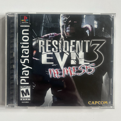 RE3 Resident Evil 3: Nemesis PS1 NTSC-U/C 1999 M Disc Case Inserts CIB Authentic