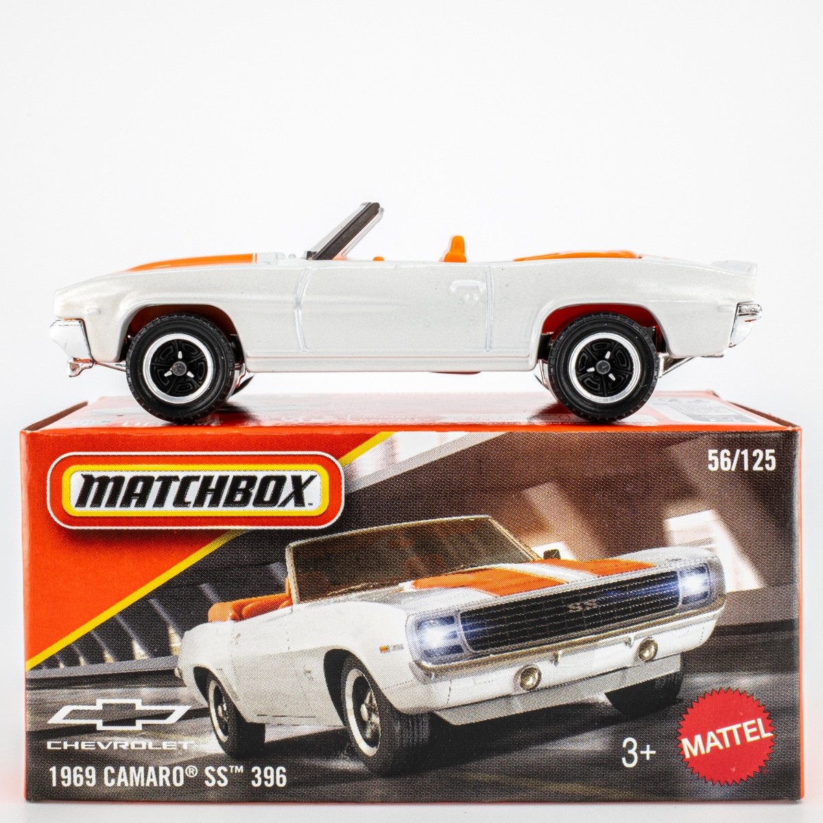 2026 Matchbox Power Grabs #56 1969 Chevy® Camaro® SS™ 396 DOVER