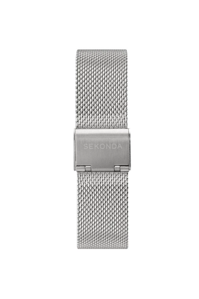 Sekonda Ladies Silver-Tone in acciaio inossidabile 32mm Dress Watch 2756 - Immagine 3 di 3